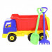Детская игрушка автомобиль-самосвал + лопата и грабли большие Премиум арт. 9851. Полесье в Минске