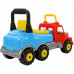 Детская игрушка  Каталка-автомобиль Буран №2 (красно-голубая) арт. 43801. Полесье в Минске