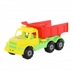 Детская игрушка автомобиль-самосвал (жёлто-красный) Буран №1 арт. 43627. Полесье