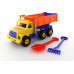 Детская игрушка автомобиль-самосвал + лопата и грабли большие Супергигант арт. 5557. Полесье в Минске