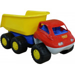 Детская игрушка автомобиль-самосвал с прицепом (в пакете) Дакар арт. 46116. Полесье
