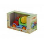 Детская игрушка автомобиль-бетоновоз (в коробке) Леон арт. 68200. Полесье