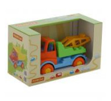 Детская игрушка автомобиль-эвакуатор (в коробке) Леон арт. 68217. Полесье