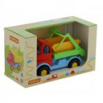 Детская игрушка автомобиль-коммунальная спецмашина (в коробке) Леон арт. 68231. Полесье