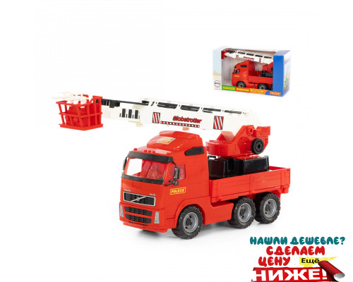 Детская игрушка автомобиль пожарный (в коробке) Volvo арт. 58379. Полесье в Минске