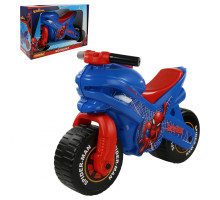 Каталка детская мотоцикл Marvel Человек-паук (в коробке). Арт. 70555 Полесье