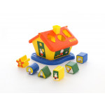 Детская игрушка логический домик Миффи с 6 кубиками №3. Арт. 64288 Полесье