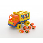 Игрушка развивающая логический грузовичок Миффи с 6 кубиками №2. Арт. 64400 Полесье