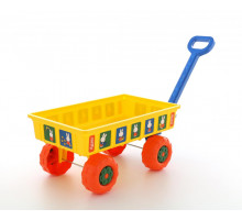 Детская игрушка игровой набор Полесье тележка для пляжа и сада Миффи. Арт. 64318 Полесье