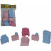 Детский набор  мебели для кукол №1 (6 элементов) (в пакете) арт. 49322. Полесье в Минске