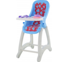Детский стульчик для кукол "Беби №2" голубой арт. 48011. Полесье 
