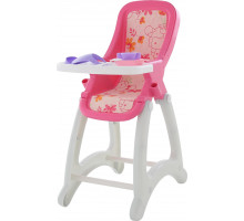 Детский стульчик для кукол "Беби №2" розовый арт. 48011. Полесье 