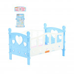 Кроватка сборная для кукол №2 (5 элементов) (в пакете) цвет голубой арт. 62048. Полесье
