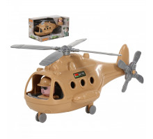 Детская игрушка Вертолёт военный "Альфа-Сафари" (в коробке) арт. 68781. Полесье