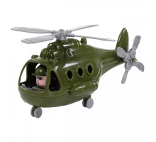 Детская игрушка Вертолёт военный "Альфа" (в сеточке) арт. 72436. Полесье