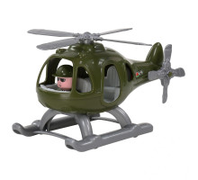 Игрушка для детей Вертолёт военный "Гром" (в сеточке) (РБ) арт. 72337. Полесье