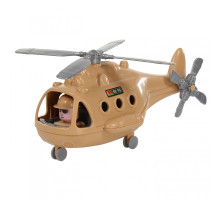 Игрушка для детей Вертолёт военный "Альфа-Сафари" (в сеточке) (РБ) арт. 72474. Полесье