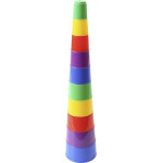 Детская игрушка Занимательная пирамидка №2 (10 элементов) (в пакете). Арт. 35967 Полесье