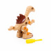 Игрушка для детей конструктор-динозавр "Велоцираптор" (36 элементов) (в коробке) арт. 76809. Полесье в Минске