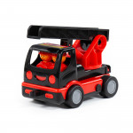 Игрушка для детей "MAMMOET" - "Мой первый автомобиль пожарный" (в сеточке) арт. 77356. Полесье
