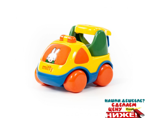 Детская игрушка  автомобиль-эвакуатор "Миффи" №2 (в сеточке) арт. 77448. Полесье в Минске