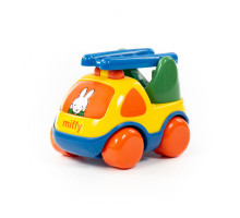 Детская игрушка  автомобиль-пожарная спецмашина "Миффи" №2 (в сеточке) арт. 77424. Полесье