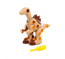 Детский конструктор-динозавр "Велоцираптор" (36 элементов) (в пакете) арт. 76823. Полесье
