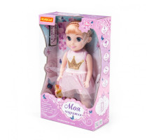 Детская интерактивная кукла "Милана" (37 см) на вечеринке (в коробке). Кукла на радиоуправлении, поет песни, знает 7 сказок. Арт. 79343. Полесье