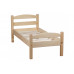 Кровать детская деревянная из массива с ламелями. Размер 200х90 см. Естественный цвет. Арт. Практик-200N в Минске