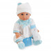 Интерактивный пупс Baby Doll с аксессуарами (горшок, бутылочка, соска). 33 см. Цвет в голубом. Арт. YL1704H в Минске