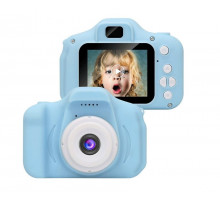 Фотоаппарат детский цифровой Photo Camera Kids (как настоящий). Цвет голубой. Арт. KVR-001