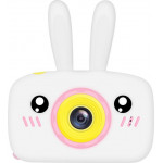 Фотоаппарат детский цифровой Зайка Kids Camera Rabbit (как настоящий). Цвет белый. Арт. KC600 М