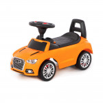 Аавтомобиль-каталка "SuperCar" №2 со звуковым сигналом (оранжевая) арт. 84569. Полесье