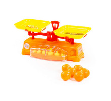 Игровой набор "Весы" "Чебурашка и крокодил Гена" + 6 апельсинов (в сеточке) арт. 84262. Полесье